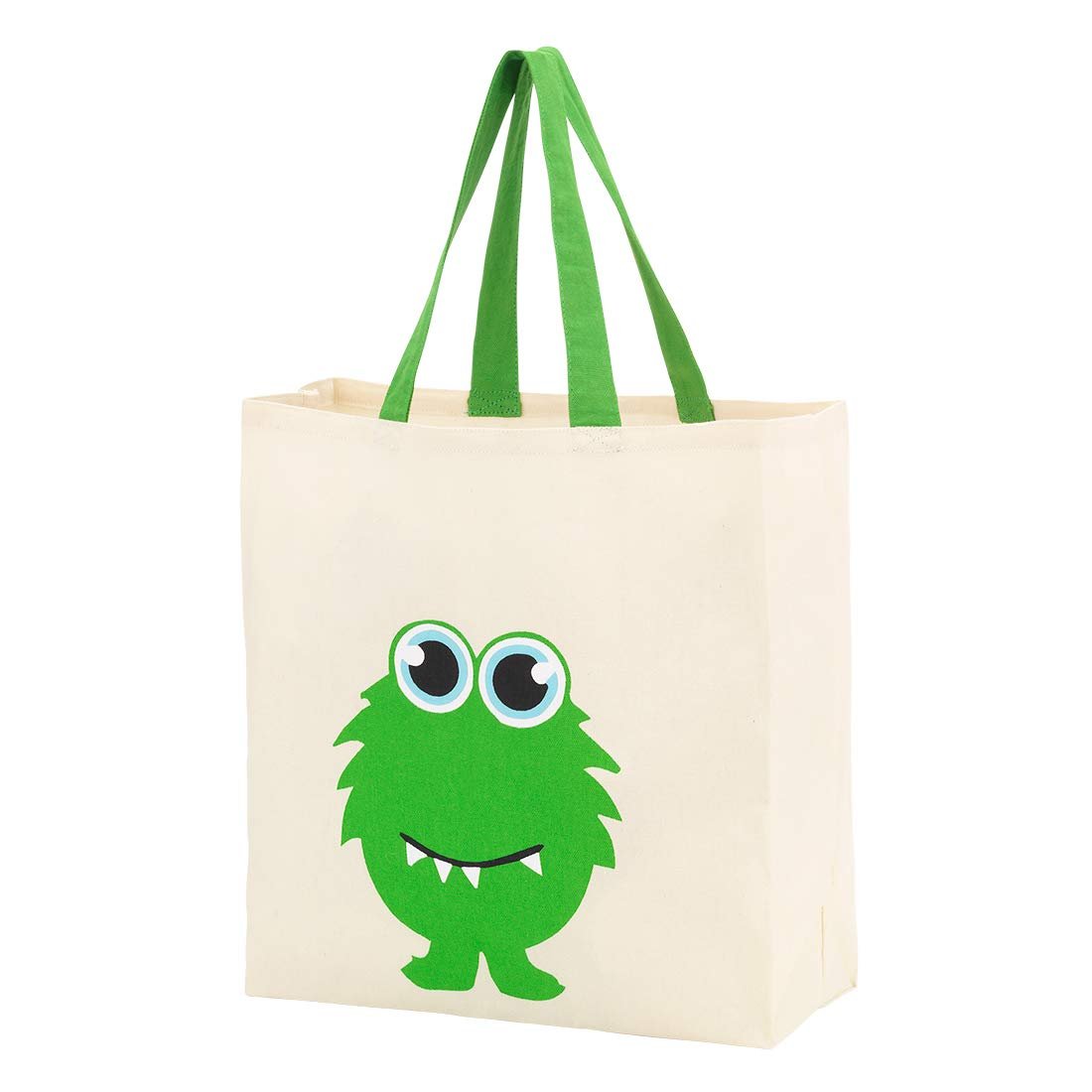 Witch Halloween Tote Bag Green Halloween Trick or Treat Bag